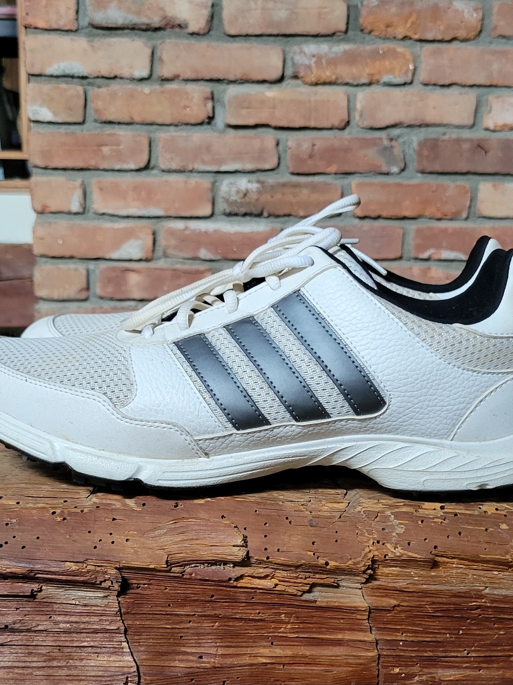 Adidas Tech Response Men's Golf Shoes White Black Size 12